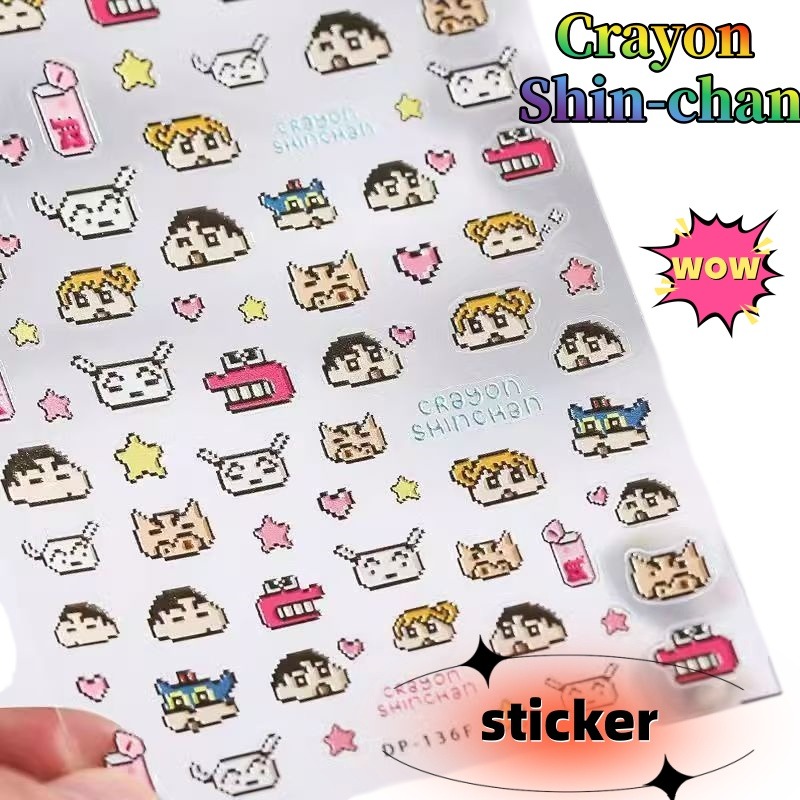 Crayon Shin-chan Creative Pape - Nail Art recension och pris