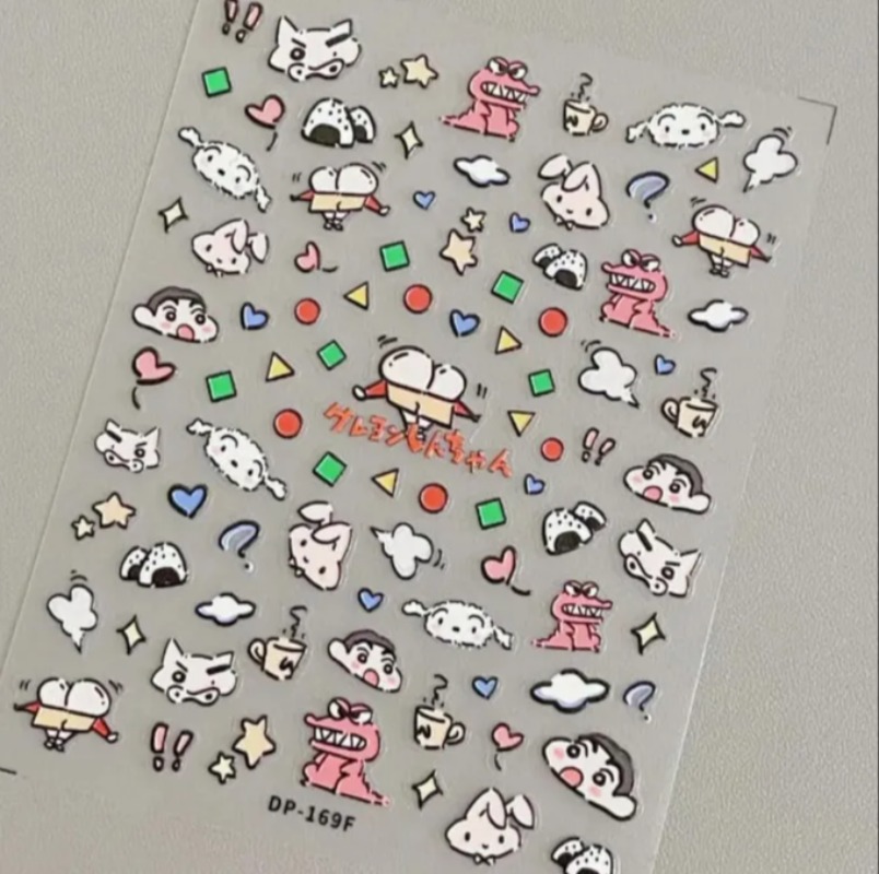Crayon Shin-chan Creative Pape - Nail Art recension och pris