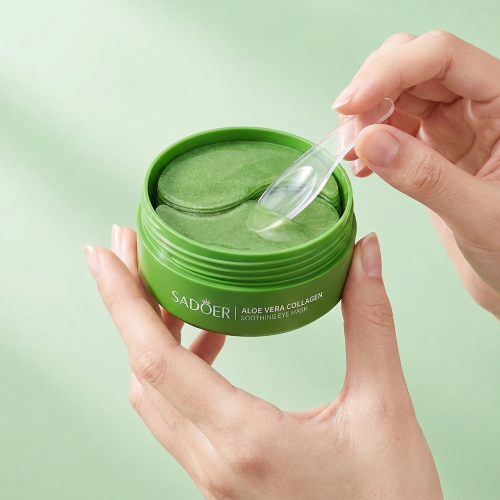 60pcs Aloe Vera Collagen Eye M - Collagen Under Eye Patches recension och pris