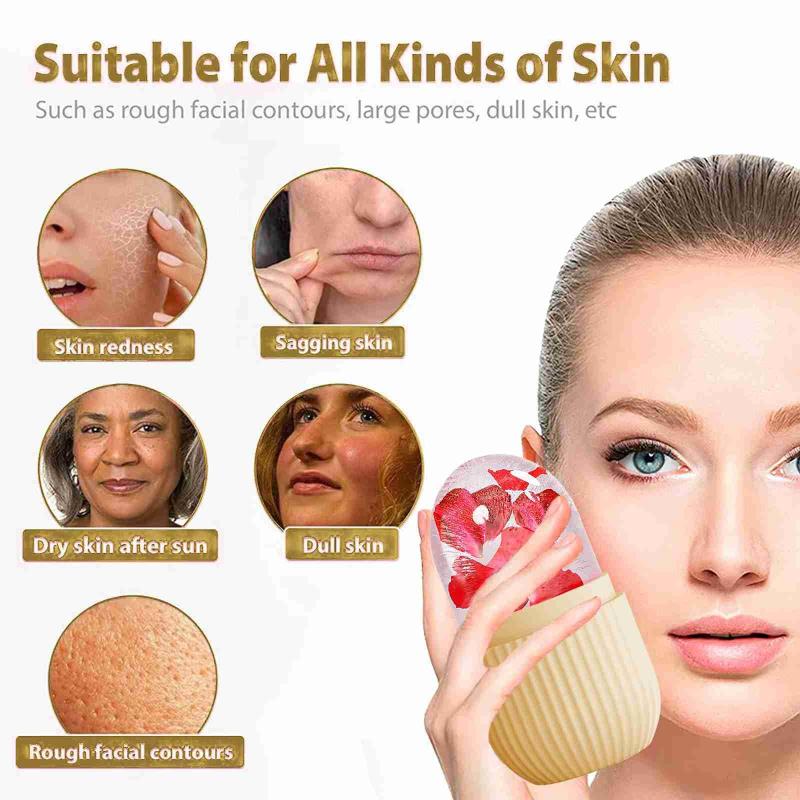 Ice Face Roller Ice Cube Beaut - Face Ice Roller Puffiness recension och pris
