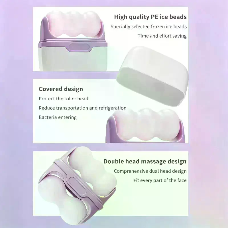 Double Head Ice Roller For Fac - Face Ice Roller Puffiness recension och pris