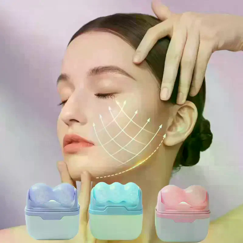 Double Head Ice Roller For Fac - Face Ice Roller Puffiness recension och pris