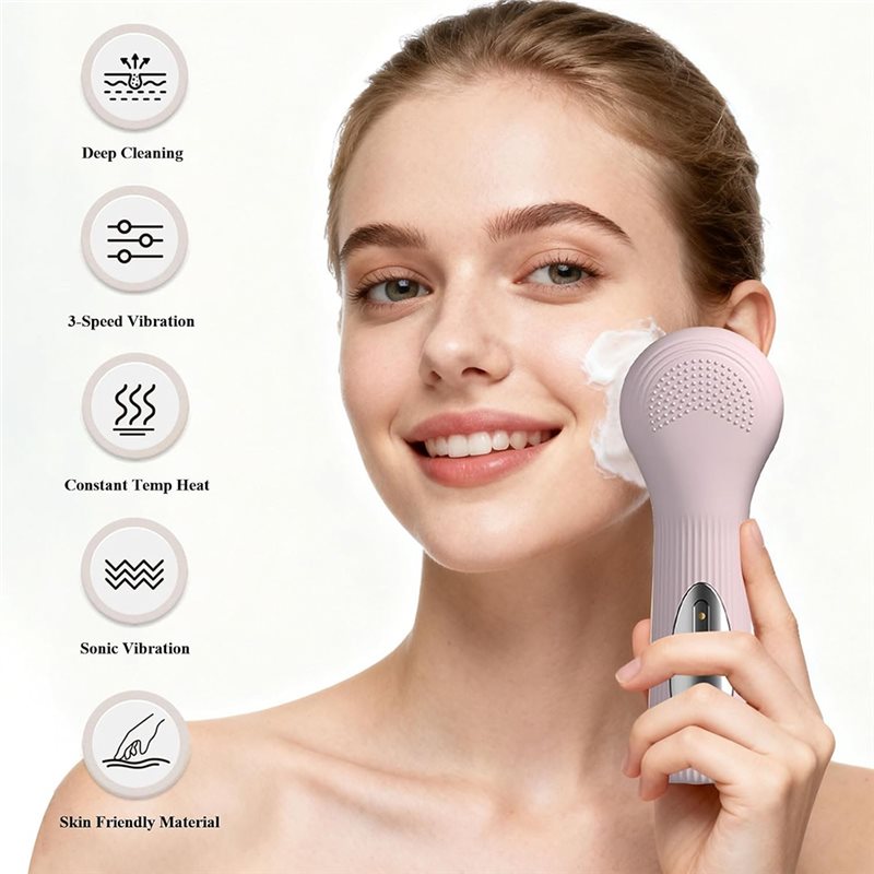 B15C Waterproof Electric Facia - Silicone Face Scrubber Electric recension och pris