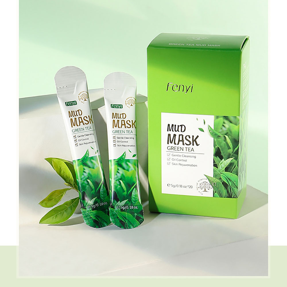Fenyi Green Tea Clay Mask 5gx2 - Green Tea Cleansing Clay Mask recension och pris