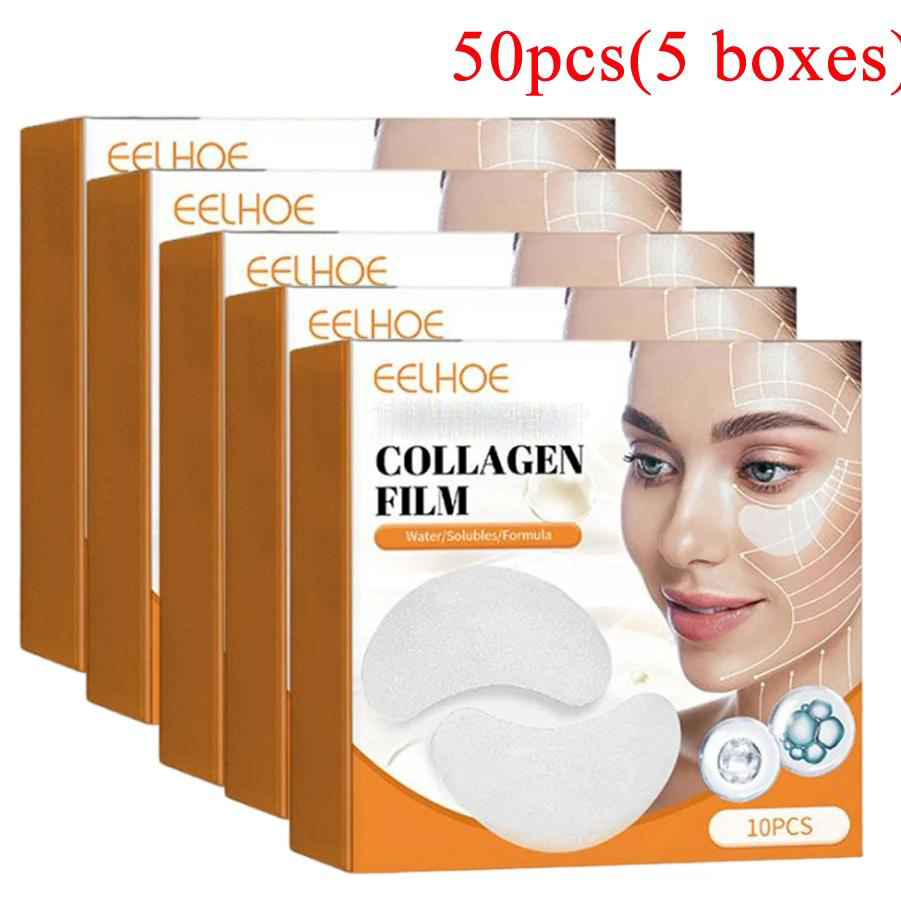 5 BOXES Collagen Soluble Patch - Collagen Under Eye Patches recension och pris
